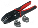 Kit: for crimping push-on connectors, terminal crimping | 220mm