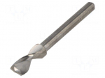 Drill bit | PCB | &Oslash;: 4.6mm | L: 38.2mm | 1/8" (3,175mm)