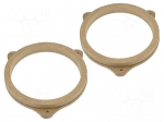 Spacer ring | MDF | 165mm | Rover | impregnated,varnished