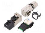 Plug | RJ45 | PIN: 8 | Cat: 5 | gold-plated | Layout: 8p8c | 5&divide;9mm | IP20