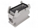 Enclosure: for rectangular connectors | Han | size 16B | high | M32