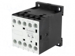 Contactor: 3-pole | NO x3 | Auxiliary contacts: NO | 230VAC | 6A | DIN