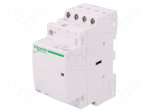 Contactor: 4-pole installation | NO x4 | 230&divide;240VAC | 16A | DIN | ICT