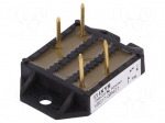 Single-phase bridge rectifier | Urmax: 600V | If: 27A | Ifsm: 45A