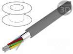 Wire | Alpha Essential C&C | 8x22AWG | Al-PET foil | PVC | dark grey
