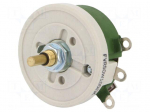 Potentiometer: shaft | single turn | 100&Omega; | 50W | &plusmn;10% | 6mm | wirewound