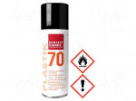 Protective coating | transparent | spray | 400ml | PLASTIK 70