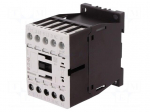 Contactor: 3-pole | NO x3 | Auxiliary contacts: NC | 24VDC | 9A | DILM9