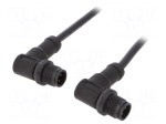 Cable: for sensors/automation | PIN: 4 | M12-M12 | D code-Ethernet
