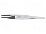 Tweezers | replaceable tips | Blade tip shape: flat | ESD