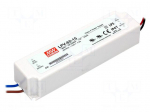 Power supply: switched-mode | LED | 60W | 15VDC | 4A | 90&divide;264VAC | IP67