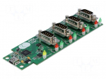 Module: USB | RS485,USB | D-Sub 9pin x4,USB B mini | -40&divide;85&deg;C