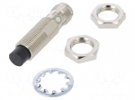 Sensor: inductive | Output conf: PNP / NO | 0&divide;16mm | 10&divide;30VDC | M12