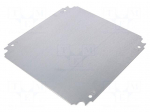 Mounting plate | galvanised steel | 1.8mm