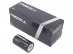 Battery: alkaline | D | 1.5V | non-rechargeable | 10pcs.
