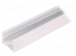 Profiles for LED modules | white | L: 2m | VARIO30-02 | aluminium