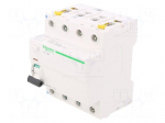 RCD breaker | Inom: 40A | Ires: 300mA | Poles: 4 | 400VAC | IP20 | 1&divide;25mm2