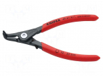 Pliers | for circlip | external | 10&divide;25mm | Pliers len: 140mm | angular