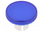 Actuator lens | 22mm | 61 | blue,transparent | plastic
