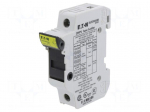 Fuse holder | 10.3x38mm | for DIN rail mounting | 30A | Poles: 1 | IP20