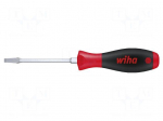 Screwdriver: standard | assisted with a key | slot | 7x1.1mm