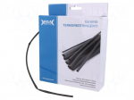 Heat shrink sleeve | glueless | 2: 1 | 3.2mm | L: 11m | black