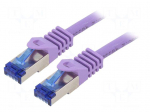 Patch cord | S/FTP | Cat: 6a | RJ45 plug,both sides | stranded | Cu | 3m