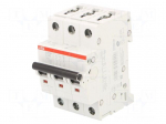 Circuit breaker | 400VAC | Inom: 40A | Poles: 3 | Charact: C | 10kA | IP20