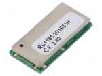 Module: RF | GFSK | UART | -110dBm | 2&divide;3.6VDC | 10dBm | SMD | 100kbps | Ch: 18