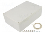 Enclosure: multipurpose | X: 146mm | Y: 222mm | Z: 75mm | Ritec | IP65