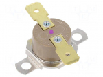 Sensor: thermostat | NC | Topen: 90&deg;C | Tclos: 75&deg;C | 10A | 240VAC | &plusmn;5&deg;C
