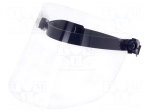 Face protection | 1mm | hinged visor,adjustable tape