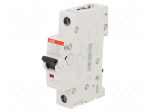 Circuit breaker | 230/400VAC | Inom: 16A | Poles: 1 | Charact: K | 6kA