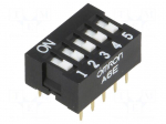 Switch: DIP-SWITCH | Poles number: 5 | ON-OFF | 0.025A/24VDC | Pos: 2