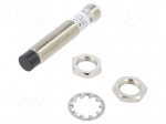 Sensor: inductive | OUT: 2-wire NC | 0&divide;8mm | 10&divide;30VDC | M12 | IP67 | 100mA