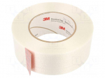 Tape: electrical insulating | W: 50mm | L: 55m | Thk: 0.165mm | acrylic