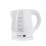 Mesko | Kettle | MS 1276 | Standard | 1600 W | 1 L | Plastic | 360&deg; rotational base | White