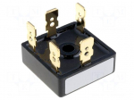 Bridge rectifier: three-phase | Urmax: 1600V | If: 25A | Ifsm: 360A