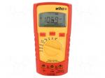 Digital multimeter | LCD | VDC: 600V | VAC: 600V | I DC: 40mA&divide;10A | 5MHz
