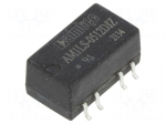 Converter: DC/DC | 1W | Uin: 4.5&divide;5.5VDC | Uout: 12VDC | Uout2: -12VDC