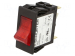 Circuit breaker | 20A | Poles: 1 | SNAP-IN | TA45 2P | Leads: connectors