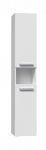 Bathroom cabinet NEL III 31x30x174 cm, matt white