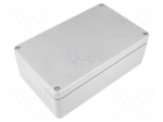 Enclosure: multipurpose | X: 160mm | Y: 260mm | Z: 91mm | polyester | grey