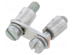 Screw bridge | ways: 2 | 6.1mm