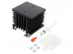 Heatsink: extruded | L: 103mm | W: 90mm | H: 80mm | 0.97K/W | aluminium