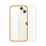 PanzerGlass&trade; ClearCase for Apple iPhone 13 Tangerine AB