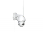 Tellur Smart WiFi Outdoor Camera 3MP, UltraHD, Autotracking, PTZ white
