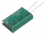 Supercapacitor | THT | 5F | 5.4VDC | -10&divide;30% | 10.5x20.8x32mm | 650m&Omega;