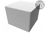 Enclosure: multipurpose | X: 120mm | Y: 120mm | Z: 90mm | 1590 | aluminium