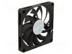Fan: DC | axial | 12VDC | 80x80x10.8mm | 27.09dBA | EBR | 600&divide;3000rpm